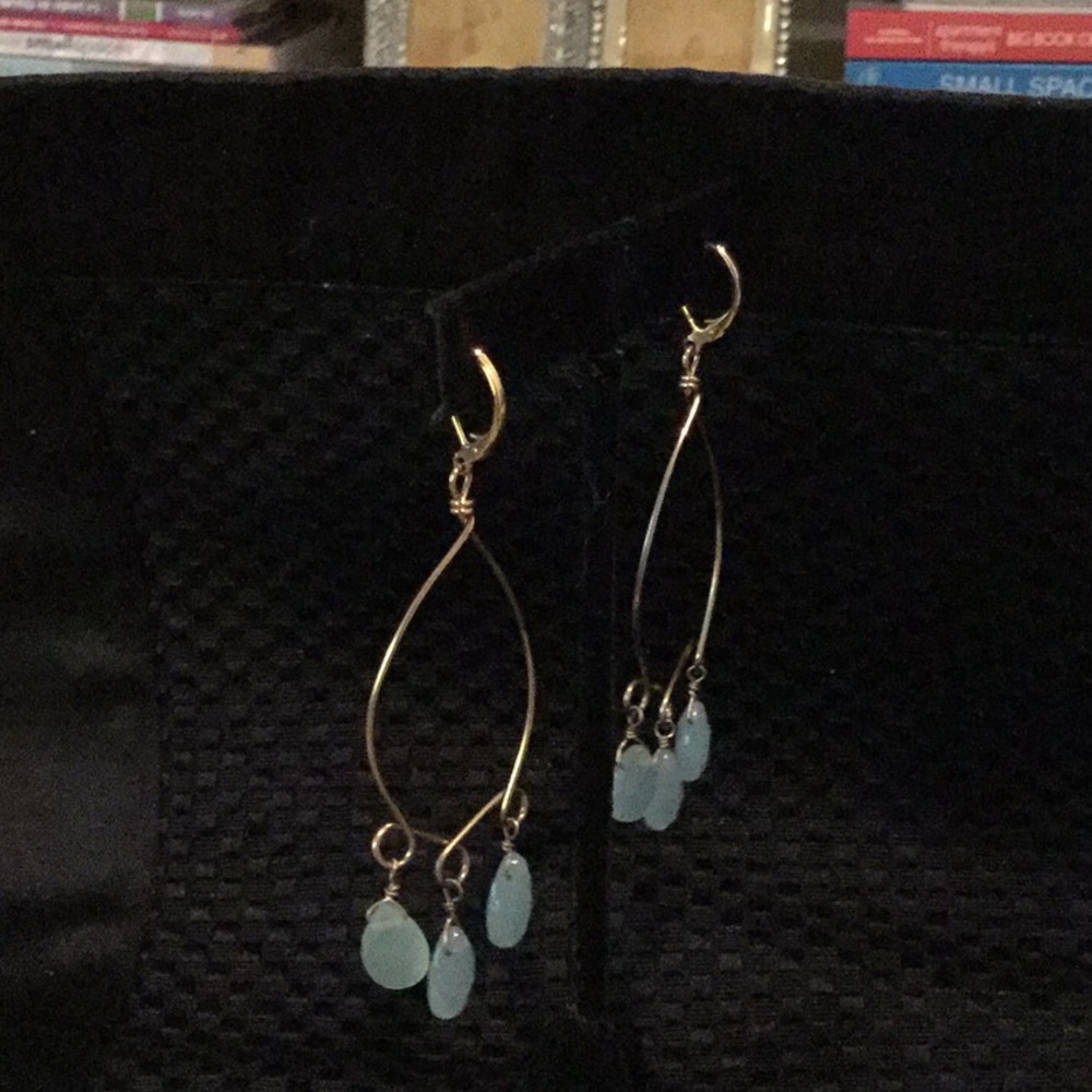 Long Hanging Earrings - Picture 2 of 7